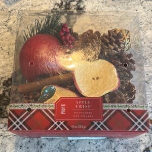 Pier 1 Apple Crisp Holiday Potpourri with Red and Brown Accents